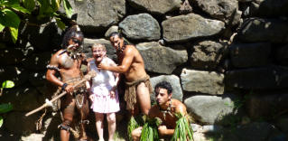 Auf Ua Pou "Vogeltanz" - Tahiti 2018