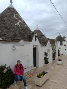 Trulli-Häuser in Albarello -Apulien Italien 2025